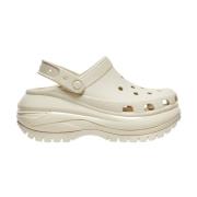 Klassieke Mega Crush Klomp Crocs , White , Dames