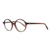 Bruine ronde plastic optische monturen Emilio Pucci , Brown , Dames