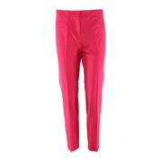 Fuchsia Pantalon 60% Viscose Pinko , Pink , Dames