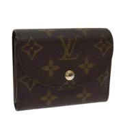 Pre-owned Canvas wallets Louis Vuitton Vintage , Brown , Dames