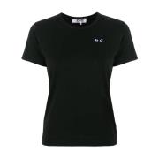 T-Shirts Comme des Garçons , Black , Dames