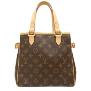 Pre-owned Canvas louis-vuitton-bags Louis Vuitton Vintage , Brown , Da...