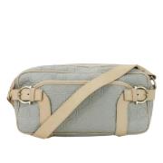 Pre-owned Canvas shoulder-bags Salvatore Ferragamo Pre-owned , Beige ,...