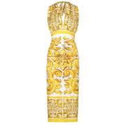 Elegante Jurk F6Jdgt Fhaa4 H45Dq Dolce & Gabbana , Multicolor , Dames