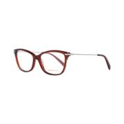 Rode Cat Eye Optische Monturen Emilio Pucci , Red , Dames