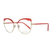 Orange Metal & Plastic Optical Frames Emilio Pucci , Orange , Dames