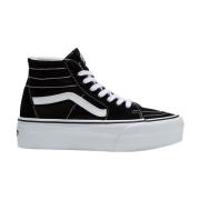 SK8-Hi Tapered Sneakers Vans , Black , Dames