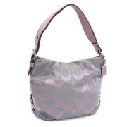 Pre-owned Canvas shoulder-bags Coach Pre-owned , Gray , Dames