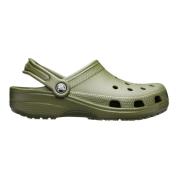 Klassieke Klomp Sabot Schoenen Crocs , Green , Heren