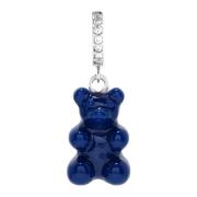 Nostalgia Bear Hoop Oorbel Crystal Haze , Blue , Dames