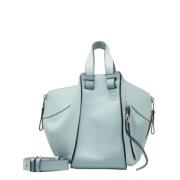 Pre-owned Leather handbags Loewe Pre-owned , Blue , Dames