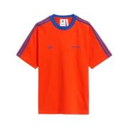 Korte Mouw Tee in Borang/Royblu Adidas , Orange , Heren