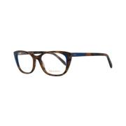 Bruine Full-Rim Optische Monturen Emilio Pucci , Brown , Dames