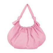 Moderne Grote Hobo Tas Ganni , Pink , Dames