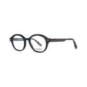 Stijlvolle Horn Ronde Optische Monturen Ermenegildo Zegna , Brown , He...