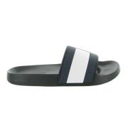 Vlag Zwembad Schoenen Quick Fit Tommy Hilfiger , Black , Heren