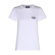 T-Shirts A.p.c. , White , Dames