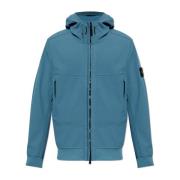 Capuchonjas Stone Island , Blue , Heren