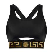 Badpak top Versace , Black , Dames