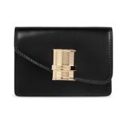 Leren portemonnee Salvatore Ferragamo , Black , Dames