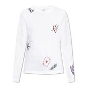 Lange mouwen T-shirt PS By Paul Smith , White , Dames