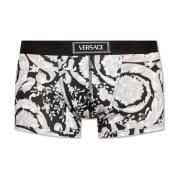 Boxershorts met lage taille Versace , White , Heren