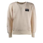 Iconische Felpa Sweatshirt Alexander McQueen , Beige , Heren