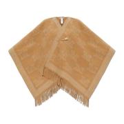 Poncho `Frine` Max Mara , Beige , Dames