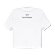 T-shirt met logo Versace , White , Heren