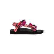 Handgemaakte Framboos Trekky Sandalen Arizona Love , Multicolor , Dame...