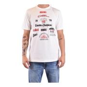 Stijlvolle T-shirts voor Mannen en Vrouwen Diesel , White , Heren