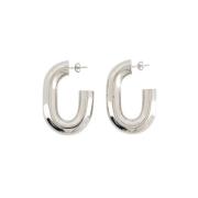 Metal earrings Paco Rabanne , Gray , Dames