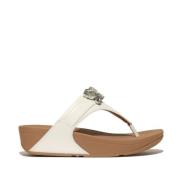 Comfortabele Lulu Sandalen Fitflop , White , Dames