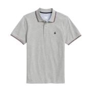 Lichtgrijze Golden Fleece Supima Polo met Tip Brooks Brothers , Gray ,...