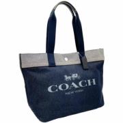 Pre-owned Fabric totes Coach Pre-owned , Blue , Dames