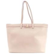 Pre-owned Leather totes Salvatore Ferragamo Pre-owned , Pink , Dames