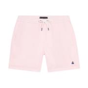 Roze Gestreepte Zwembroek Brooks Brothers , Pink , Heren