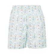 Lichtblauwe Shorts Ss24 Drole de Monsieur , Blue , Heren