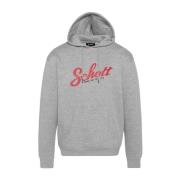 Hoodie Spencer Schott NYC , Gray , Heren