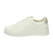 Lage Sneakers Crime London , White , Heren