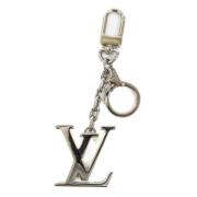 Pre-owned Metal key-holders Louis Vuitton Vintage , Gray , Dames