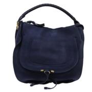 Pre-owned Leather handbags Chloé Pre-owned , Blue , Dames