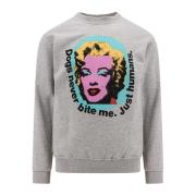 Grijze Sweatshirt Crew-neck Lange Mouw Comme des Garçons , Gray , Here...