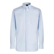 Regular fit pinpoint katoenen overhemd Boggi Milano , Blue , Heren