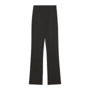 Broek Hoge taille slim fit broek Patrizia Pepe , Black , Dames