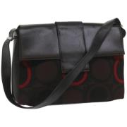 Pre-owned Canvas shoulder-bags Salvatore Ferragamo Pre-owned , Black ,...