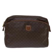 Pre-owned Canvas celine-bags Celine Vintage , Brown , Dames