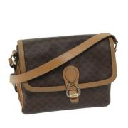 Pre-owned Leather celine-bags Celine Vintage , Brown , Dames