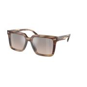 Bruin Zwart Zonnebril Model Mk2217U Michael Kors , Brown , Unisex