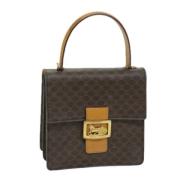 Pre-owned Leather celine-bags Celine Vintage , Brown , Dames